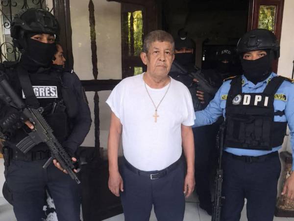 El exalcalde Adán Fúnez fue capturado la mañana del martes 12 de mayo en su vivienda en Tocoa, Colón.