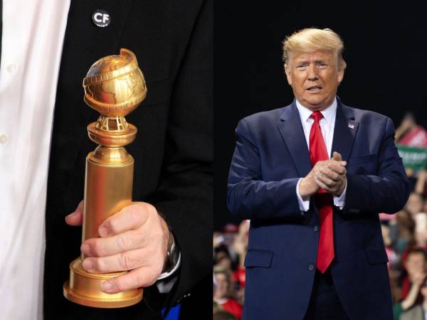 Durante la ceremonia celebrada este domingo por la noche el nombre del mandatario estadounidense habría sonado demasiado poco.