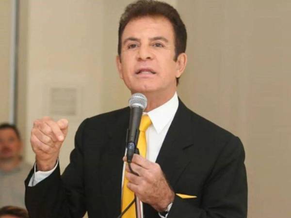 Salvador Nasralla, excandidato presidencial del Partido Liberal.