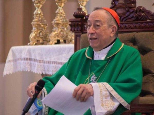 Cardenal Óscar Rodríguez llama a Honduras a orar por paz y justicia de cara a las elecciones.