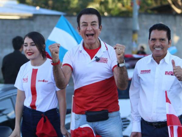 Salvador Nasralla hizo su cierre de campaña en Tegucigalpa, Francisco Morazán.