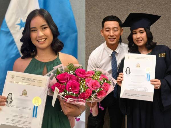 La joven hondureña, prometida del filántropo y creador de contenido Shin Fujiyama, culminó sus estudios universitarios con gran esfuerzo y dedicación, siendo madre y ahora licenciada. Aquí están las fotos del momento.