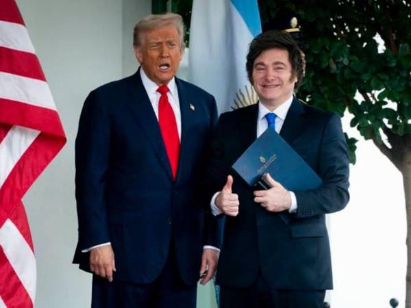 Trump dijo que espera que otros países en Latinoamérica sigan el camino de Milei y su movimiento ultralibertario.