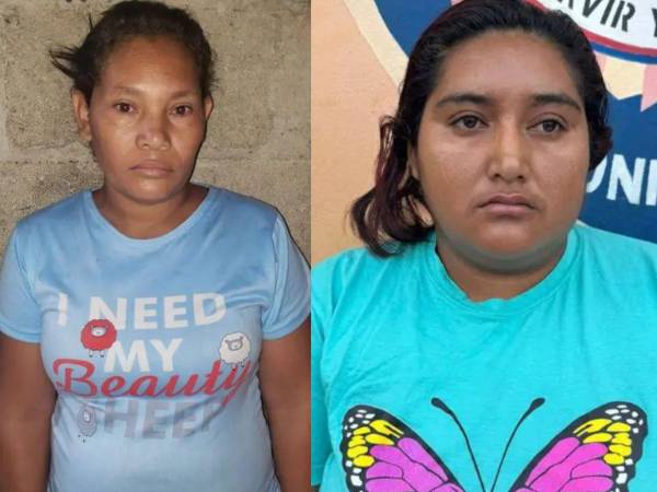 Tras ser capturadas en operativos simultáneos ejecutados en Sulaco, Yoro, un juez dictó este 16 de mayo prisión preventiva contra María Ramona Ferrera Rodas, alias “La Diabla”, y Susbinia Deyanara Gutiérrez, conocida como “La Poderosa”.