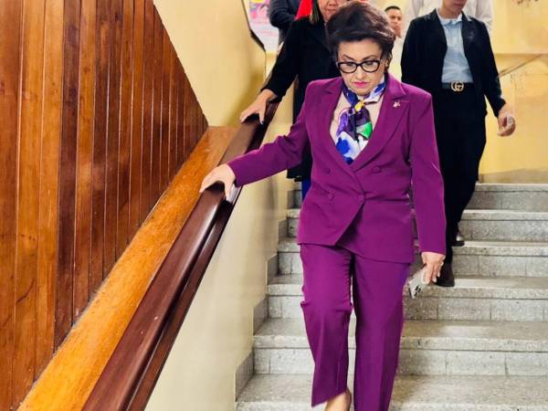 Rebeca Ráquel Obando dijo que están tratando de erradicar la corrupción en el Poder Judicial.