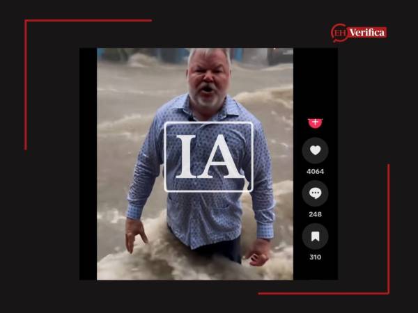 Captura de pantalla a una publicación de TikTok, hecha el 5 de octubre de 2026, adaptada a esta cartela.
