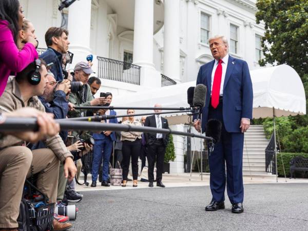 El presidente de Estados Unidos, Donald Trump.