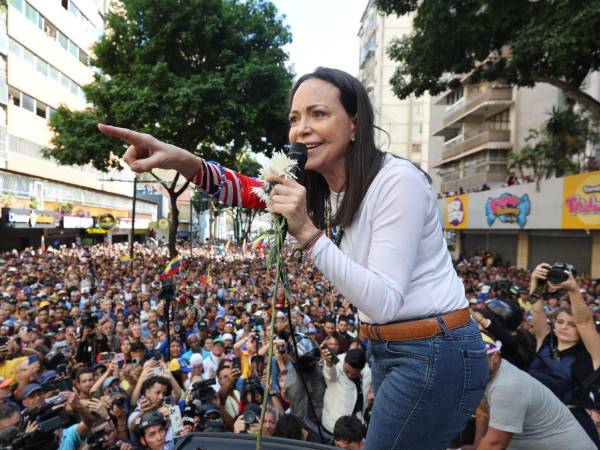 María Corina Machado destacó que el Nobel de la Paz es un logro del pueblo venezolano.