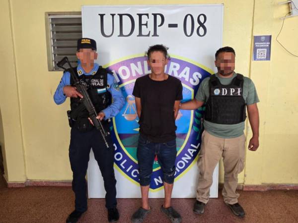 El sospechoso, cuya identidad no fue revelada, fue localizado en El Porvenir.