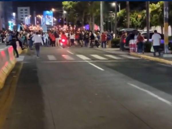 La crisis del agua, la sequía y las recientes reformas energéticas estuvieron entre los principales motivos de la Marcha de las Antorchas realizada este viernes en Tegucigalpa