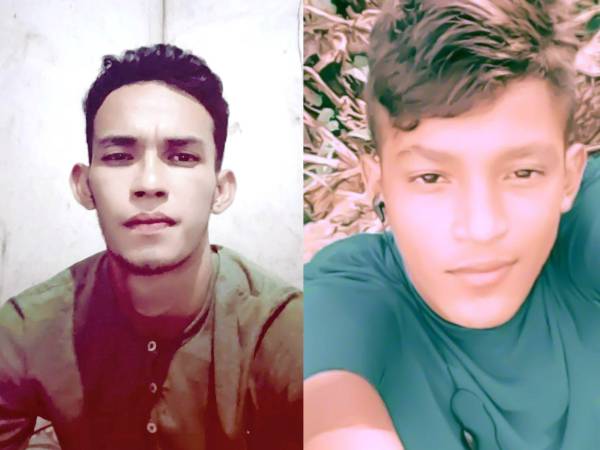 Víctimas. Waldon Eriberto Velásquez García y Deris Jacobo Peña Pérez trabajaban como cortadores de palma africana.