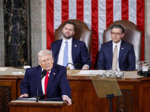 Donald Trump, presidente de los Estados Unidos de América.
