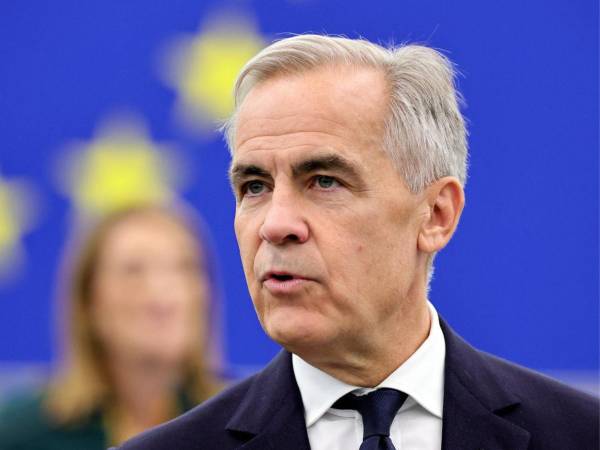 El primer ministro canadiense, Mark Carney.​​​.
