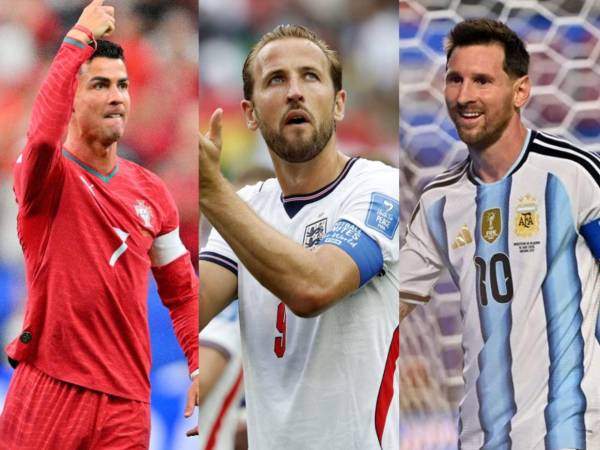 Cristiano Ronaldo, Harry Kane y Lionel Messi, las máximas estrellas de la jornada mundialista del sábado.