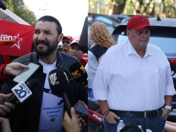 Rasel Tomé y Jorge Aldana finalmente pudieron votar en las elecciones primarias.