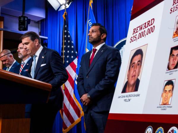 El Departamento de Estado prohibió la entrada a Estados Unidos a 65 personas que son familiares o socios de personas vinculadas al CJNG.