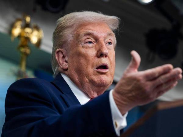 El presidente de Estados Unidos, Donald Trump, se refirió a los ciudadanos que murieron a manos de ICE.