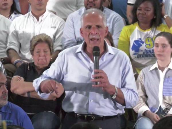 Nasry Asfura es el candidato presidencial del Partido Nacional y busca la presidencia por segunda vez tras perder los comicios de 2021.