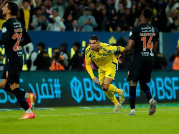 Cristiano Ronaldo anotó en el empate de su equipo Al Nassr.