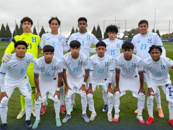 Selección Sub-17 de Honduras antes había jugado ante Real Madrid.