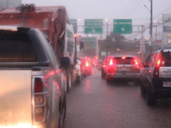 Las lluvias continuarán en Honduras por al menos tres días, según pronósticos de Copeco.