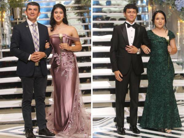 Los padres y madres esperaron orgullosos al final de la escalinata, para acompañar del brazo a sus hijas e hijos que felices pusieron punto final a una etapa escolar que marcó sus vidas.