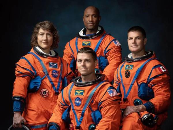 Los cuatro despegaron a bordo de la cápsula Orión el pasado 1 de abril desde las instalaciones de la NASA en Cabo Cañaveral y regresaron a la Tierra el 10 de abril.