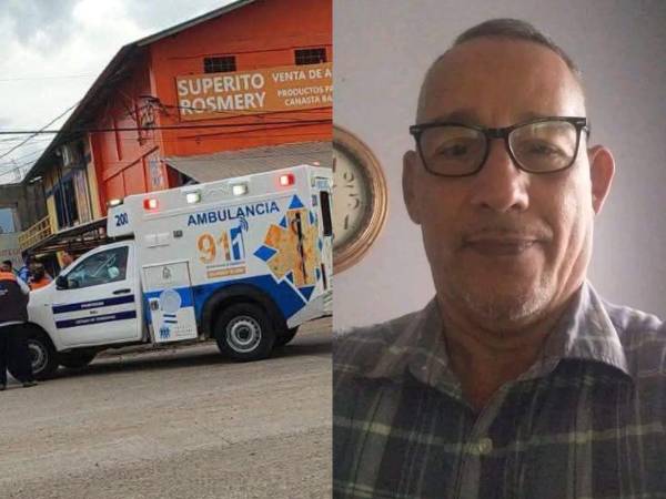 Roberto Chavarría fue atacado mientras se encontraba dentro del supermercado en Olanchito.