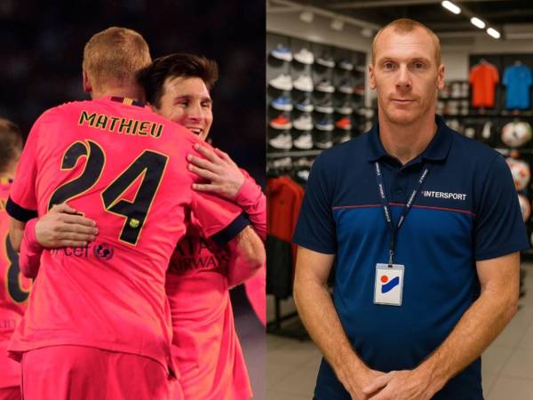 Exfutbolista sorprende con duro relato sobre su vida. Pasó de ser campeón con importante equipo, a trabajar en una tienda deportiva.