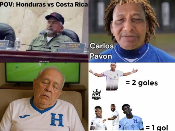 Honduras y Costa Rica empataron en un aburrido partido por la eliminatoria mundialista de Concacaf. Te mostramos los mejores memes que dejó el juego.