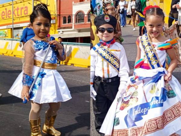 Diferentes trajes, colores y edades, pero, sin duda alguna, cada uno de estos pequeñitos se robó el corazón de muchos con sus coreografías y participación en los desfiles patrios por el 205 aniversario de independencia de Honduras. Aquí te dejamos algunas de las ternuras captadas por las cámaras de EL HERALDO.