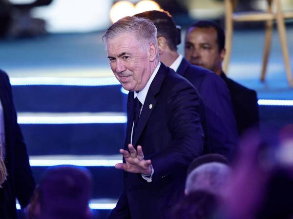Ancelotti durante la presentación de la convocatoria.