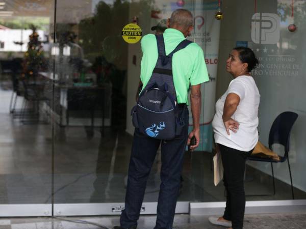 Las oficinas del Instituto de la Propiedad (IP), en la capital, continúan cerradas para el público, que a diario busca realizar sus trámites legales.
