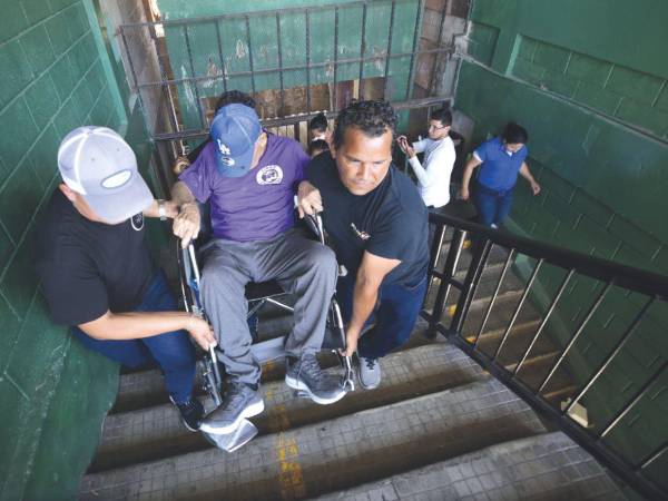 Las condiciones físicas no impidieron ir a ejercer el sufragio a las urnas.