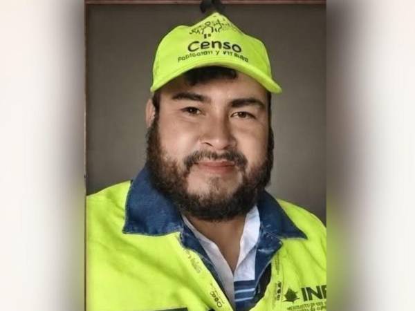 Milton Gerardo Villanueva trabaja con el INE para el Censo Nacional de Población y Vivienda 2026.