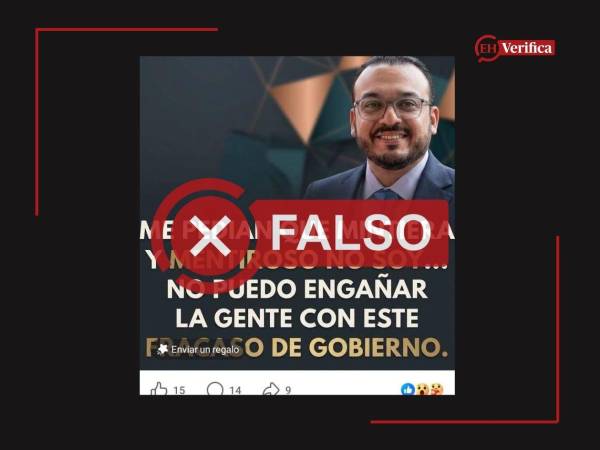 Captura de pantalla a una publicación de Facebook hecha el 14 de agosto de 2026, adaptada asta cartela.