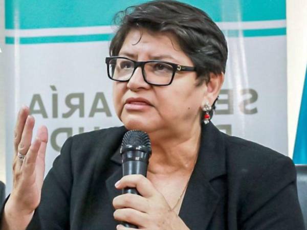 La titular de Salud detalló que hasta el momento no se ha detectado ni un caso.