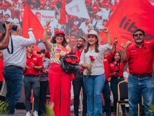 En su campaña electoral, la candidata de Libre visitó este domingo el municipio de Talanga.