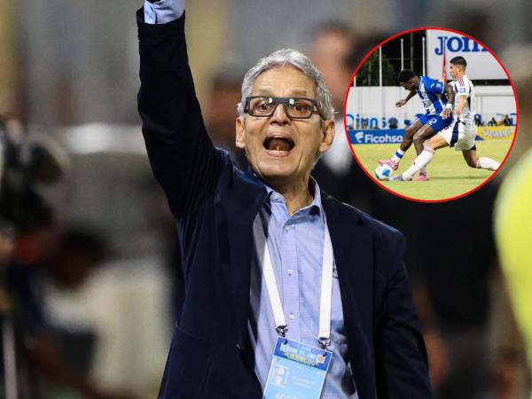 Rueda estuvo inquieto en el partido de ayer jueves.