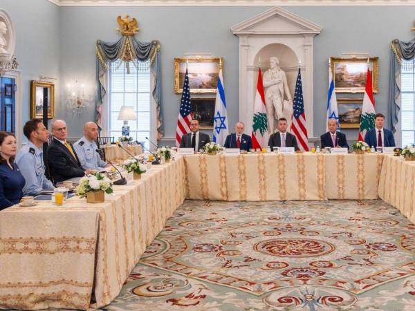 Representantes de Israel, Líbano y Estados Unidos sostuvieron una nueva ronda de negociaciones de paz en Washington.