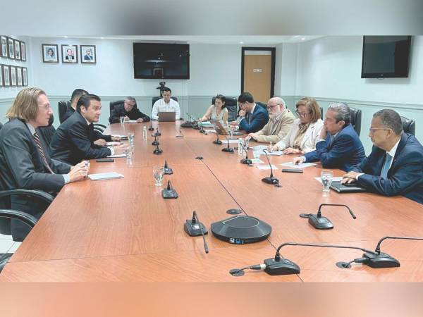 En la sede del Cohep tuvo lugar la reunión de la misión técnica del FMI que permanecerá hasta la próxima semana en el país.
