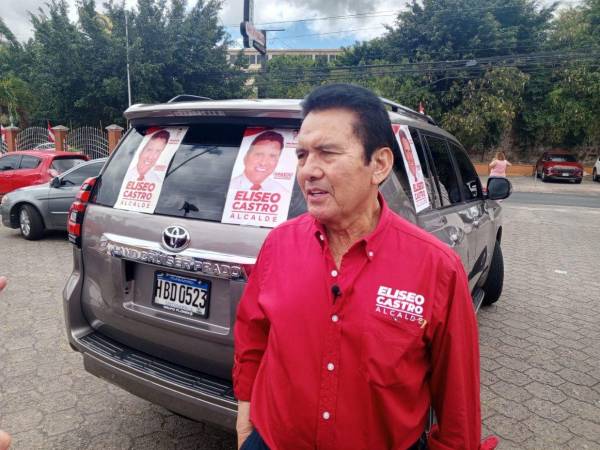 Eliseo Castro es el precandidato a alcalde del Distrito Central, por el movimiento Vamos Honduras que lidera Salvador Nasralla.