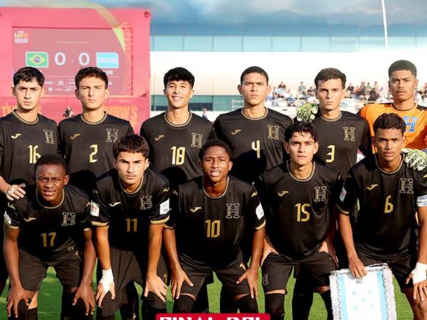 La selección de Honduras fue goleada por Brasil en el Mundial Sub-17.