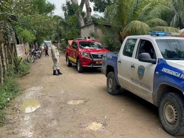 El cadáver fue recuperado por elementos del Cuerpo de Bomberos de Honduras.