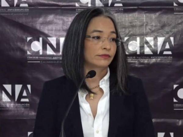 La directora ejecutiva del Consejo Nacional Anticorrupción (<b>CNA</b>), Gabriela Castellanos.