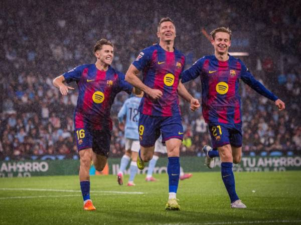 Con el triunfo de hoy ante Getafe, queda a 11 puntos de distancia del Real Madrid.