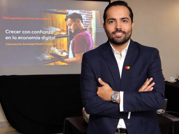 Marvin Rodríguez, Country Manager de Mastercard para Honduras, Guatemala y El Salvador, destaca la importancia de fortalecer la protección digital de las pymes para que puedan crecer, llegar a más clientes y expandir sus operaciones con confianza.