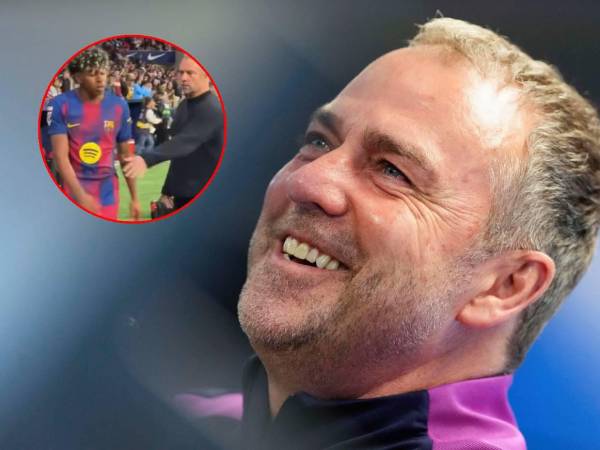 Flick habó ante los medios de comunicación tras vencer al Atlético.