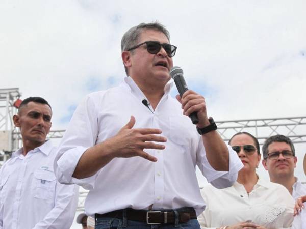 Juan Orlando Hernández, expresidente de Honduras (2014-2018 y 2018-2022).