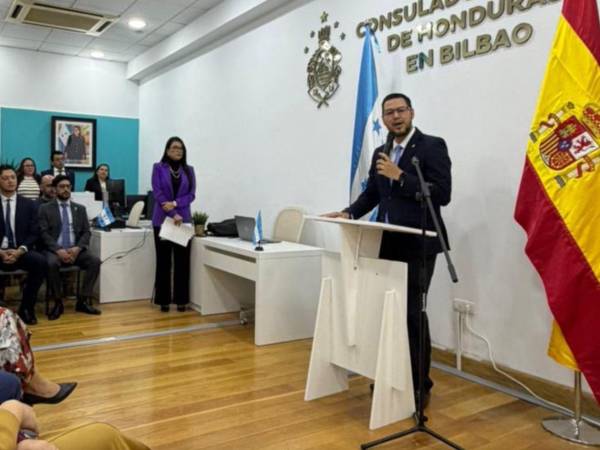 Honduras inauguró consulado en Bilbao para atender a más de 200,000 compatriotas en España.
